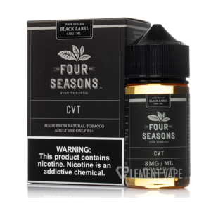 Custard Vanilla Tobacco (CVT) - Four Seasons Black Label - 60mL