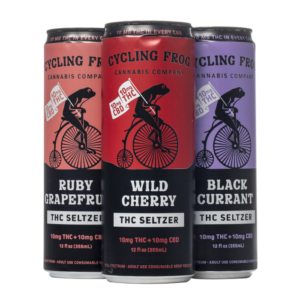 Cycling Frog THC Seltzers