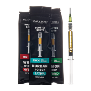 Daily Dose Goods THC+ Booster Shot Syringe 3G