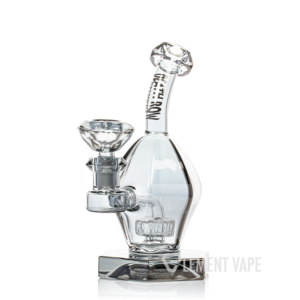 Death Row 7" Electroplated Gem Water Pipe