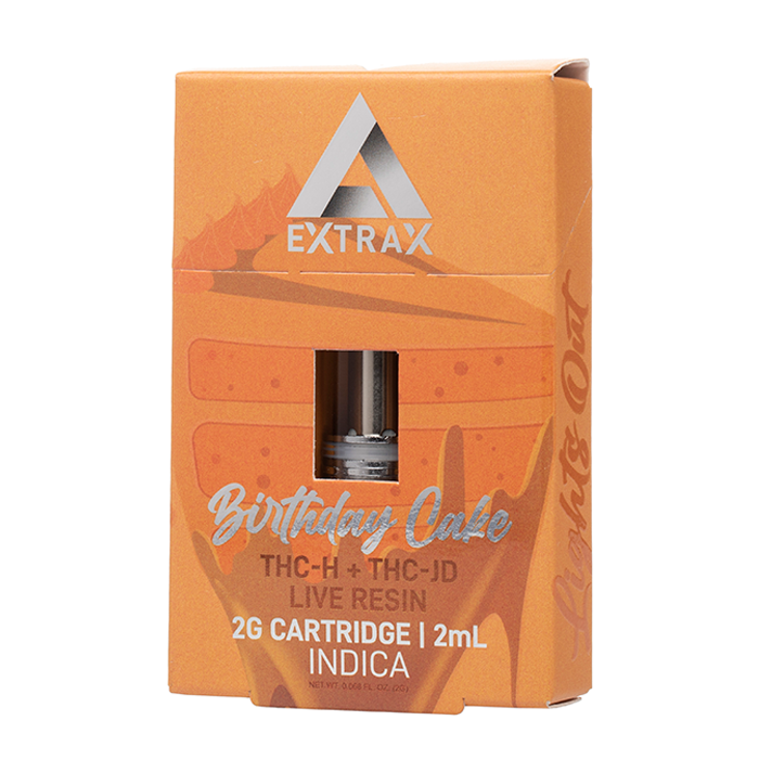 Delta Extrax Lights Out Live Resin Cartridge 2G