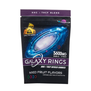 Delta Man Galaxy Rings Gummies 3600mg