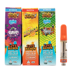 Dimo Delta-8 Live Resin Cartridge 1G