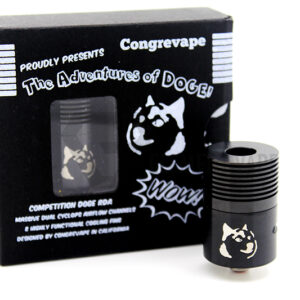Doge RDA Rebuilable Atomizer by Congrevape (Discontinued)