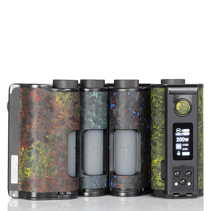 DOVPO x TVC x YiHi TOPSIDE DUAL CARBON 200W Squonk Mod