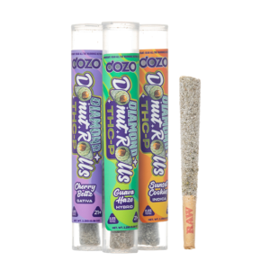 DOZO THCP Diamond Donut Rolls 2.25G