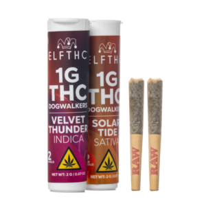 ELF THC Dogwalkers Prerolls 1G