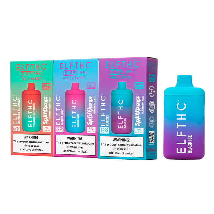 ELFTHC x Spliffboyz E-Spliff THC + NIC Disposable 3G