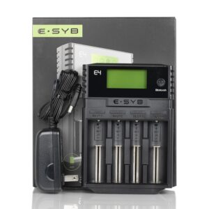 ESYB E4 4-Bay Bluetooth Battery Charger