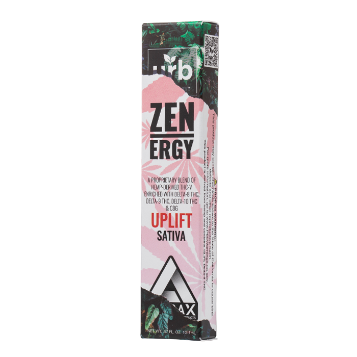 Urb x Delta Extrax Zenergy THC-V + Delta-8 + Delta-9 + Delta-10 + CBG Disposable 1G