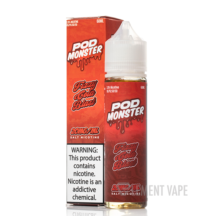 Fizzy Cola Blast - Pod Monster Salts - 60mL