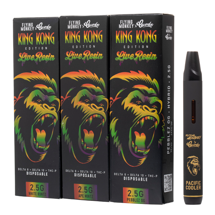 Flying Monkey King Kong Live Resin Disposable 2.5G