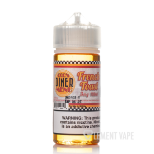 French Toast - CCCs Diner Menu - 100mL