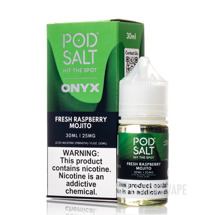 Fresh Raspberry Mojito - Pod Salt Onyx - 30mL