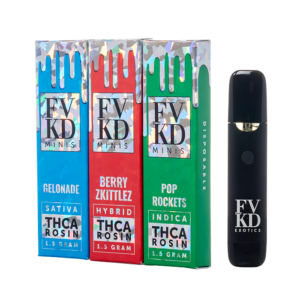 FVKD THCA Rosin Minis Disposable 1.5G