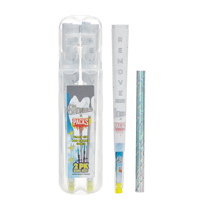 Packs Glones Glass Tip Pre-Rolled Cones
