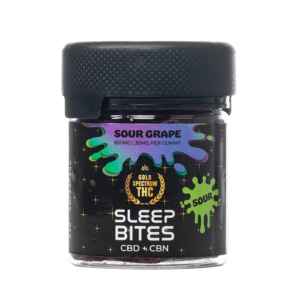 Gold Spectrum Sleep Bites CBD + CBN Gummies 600mg