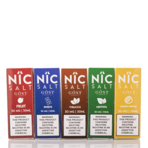 GOST NIC SALT COMBO PACK - 5 Flavors - 150mL