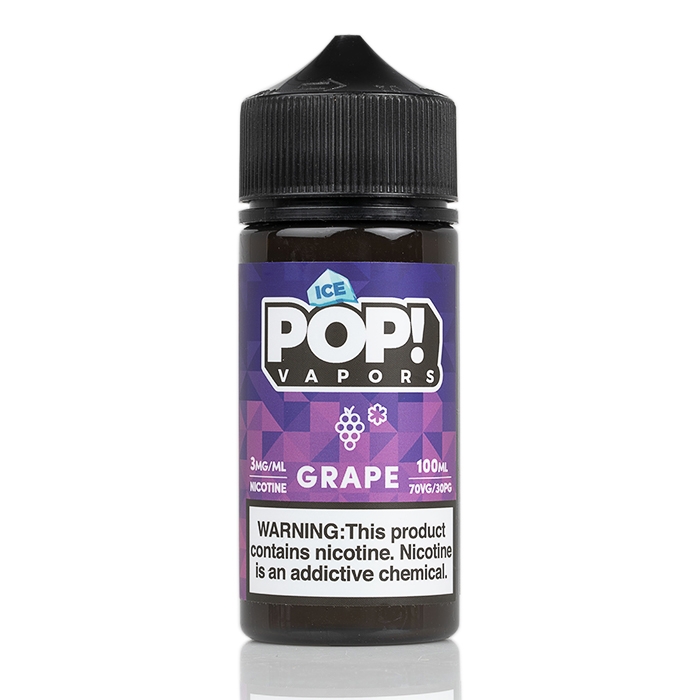 Grape ICED - POP! Vapors - 100mL