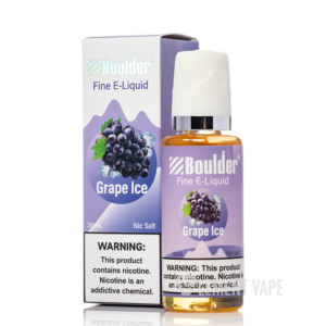 Grape Ice - Boulder Fine E-Liquid Salt Nic - 30mL