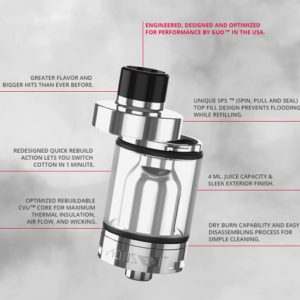 Guo Altus T1 Coil-Less CVU Tank (Discontinued)