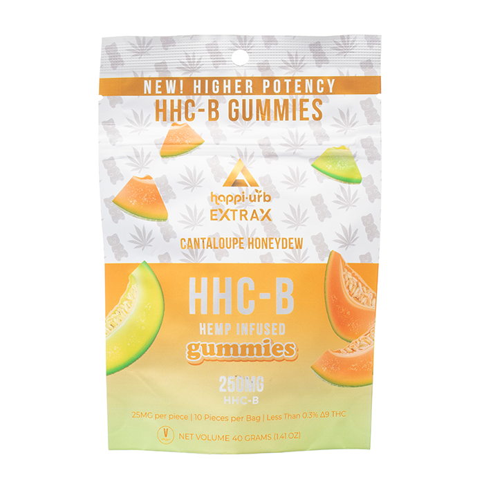 Happi x Urb x Extrax HHC-B Gummies 250mg