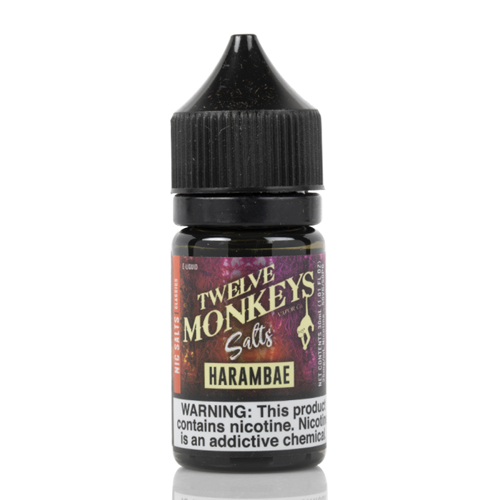 Harambae SALTS - Twelve Monkeys Vapor Co. - 30mL