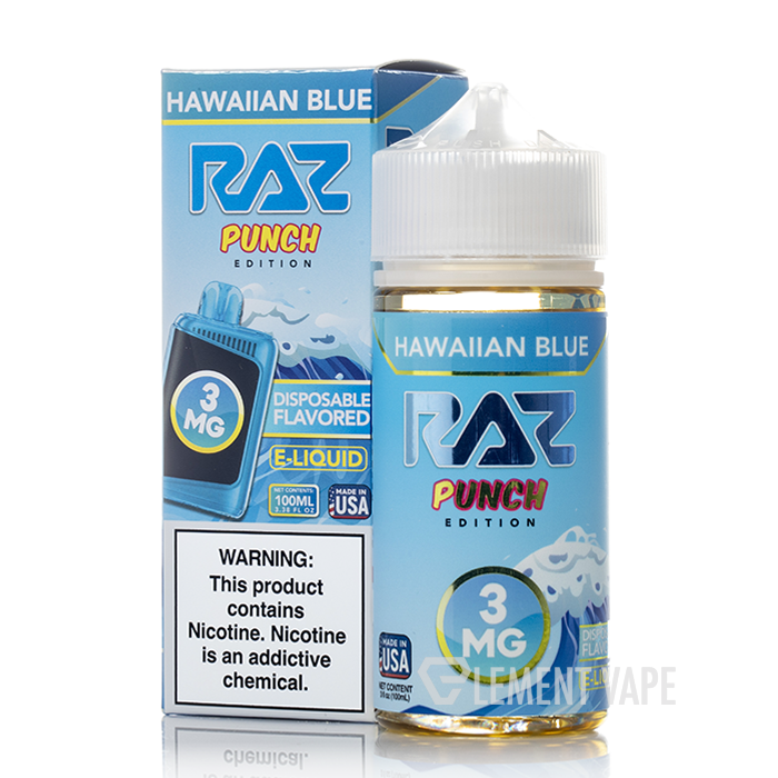 Hawaiian Blue - Pod Juice x RAZ LTX - 100mL