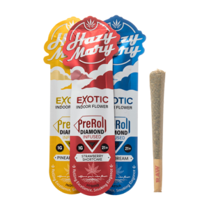 Hazy Mary Exotic Diamond Infused Pre Rolls 40G