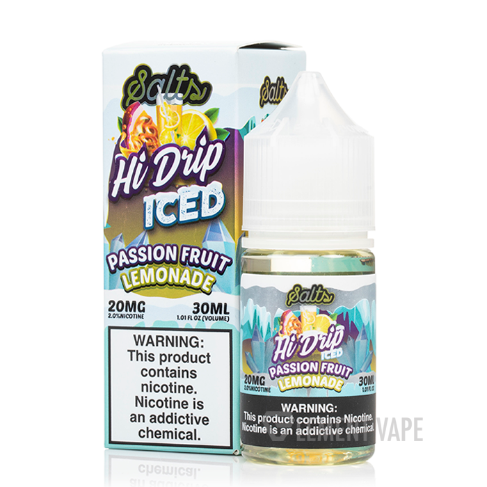 ICED Passion Fruit Lemonade - Hi-Drip Salts - 30mL