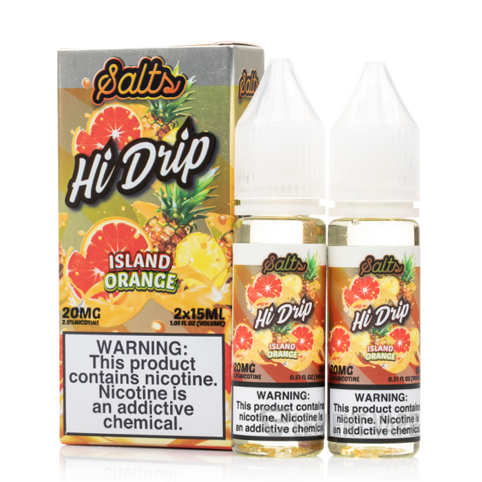 Island Orange - Hi-Drip SALTS - 30mL