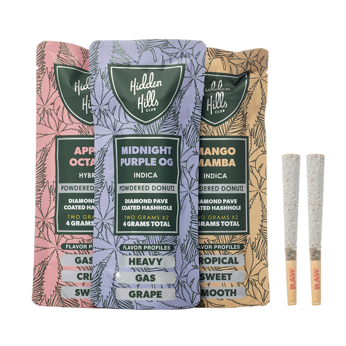 Hidden Hills Powdered Donutz Prerolls 4G