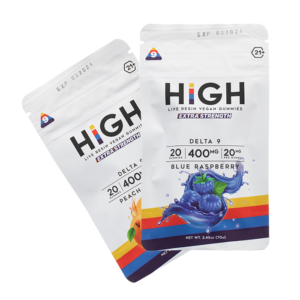 HIGH Delta-9 Extra Strength Gummies 400mg