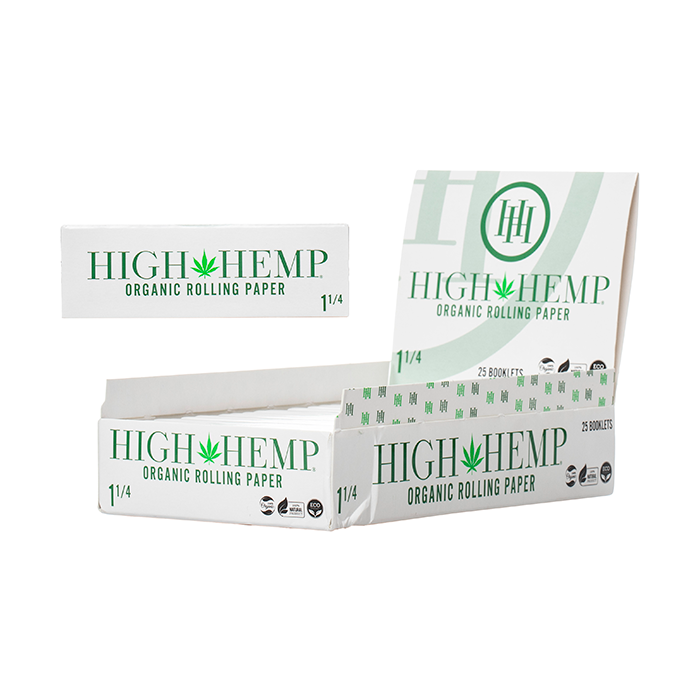 HIGH HEMP Rolling Papers - 800ct Box