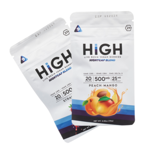HIGH Nightcap Blend Gummies 500mg