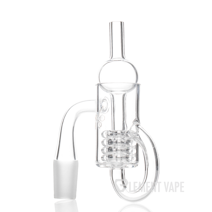 Honeybee Herb Honey Recycler Quartz Banger - 14mm Male