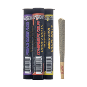 HoneyStick THCA Infused Honey Rolls Prerolls 2G