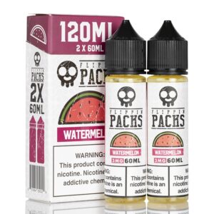 Hubba Melon - FLIPPIN PACKS E-Liquid - 120mL