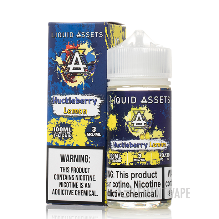 Huckleberry Lemon - Liquid Assets - 100mL