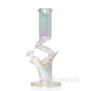 Human Grade 10" Iridescent Zing Water Pipe