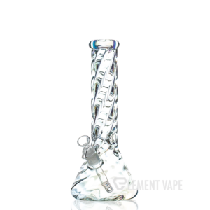 Human Grade 12" Twisted Beaker Bong