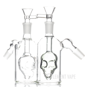 Human Grade 14mm Skull Ash Catcher - 45° Degree