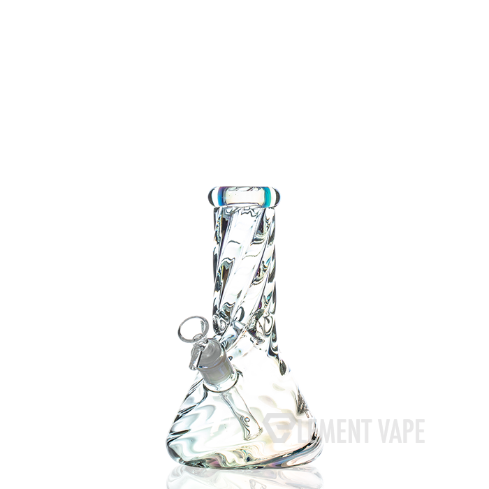 Human Grade 9" Twisted Beaker Bong