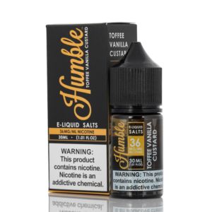 Toffee Vanilla Custard - Humble SALTS - 30mL