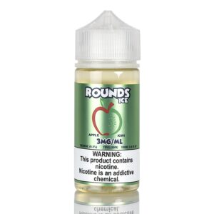 ICED Apple Kiwi - Rounds E-Liquid - 100mL