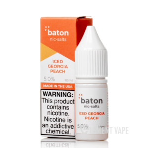 Iced Georgia Peach - Baton Salts - 10mL
