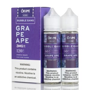 ICED Grape Ape - OKAMI BRAND - 120mL
