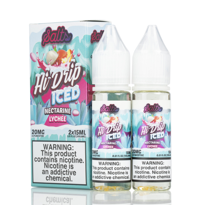 ICED Nectarine Lychee - Hi-Drip SALTS - 30mL