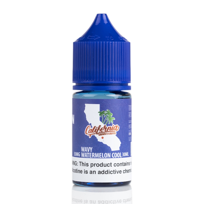 ICED Wavy Watermelon SALTS - California Grown E-Liquids - 30mL