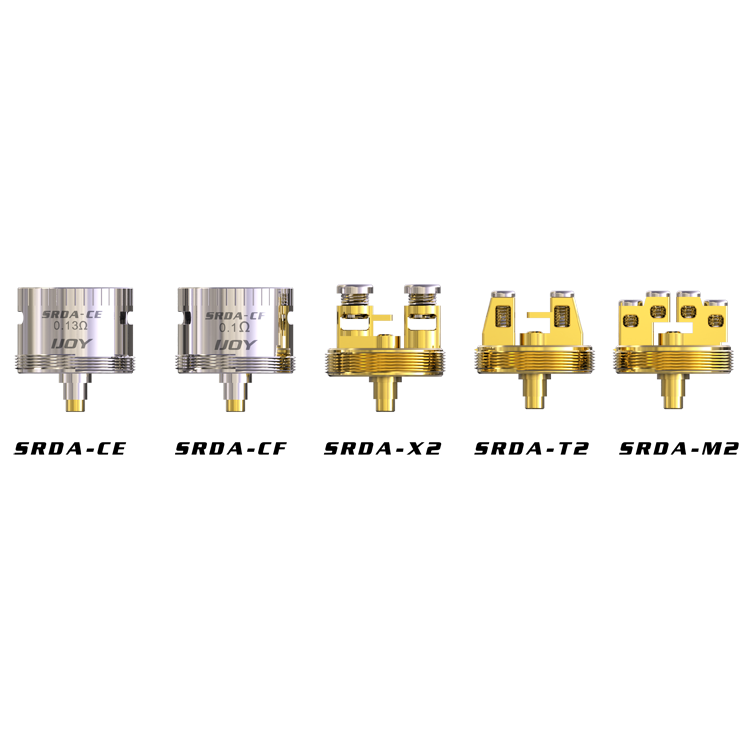 iJoy COMBO SRDA Replacement Coils & Decks